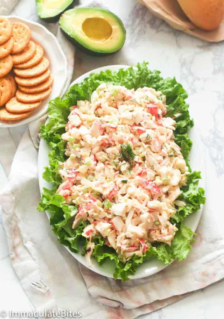 Crab salad