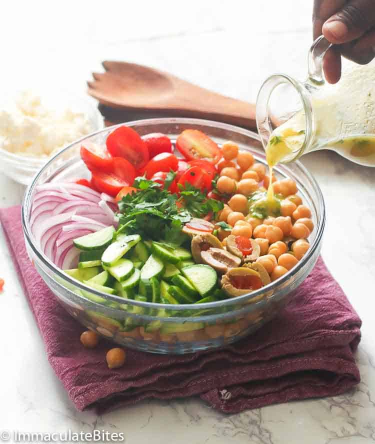 Mediterranean Chickpea Salad