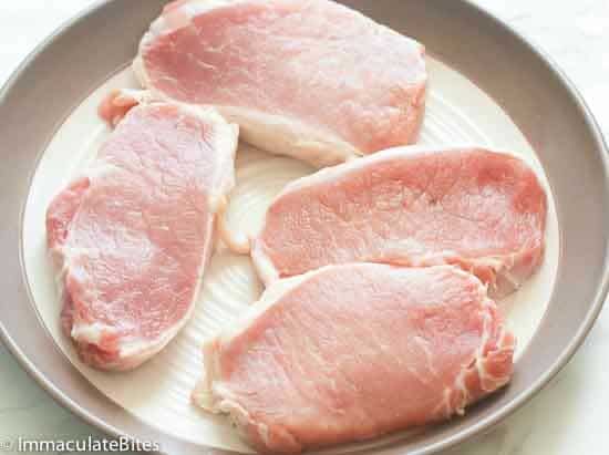 Pan Fried Boneless Pork Chops