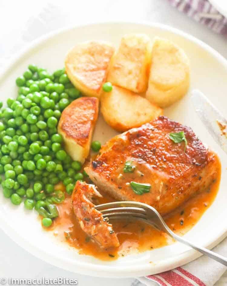 Pan Fried Boneless Pork Chops