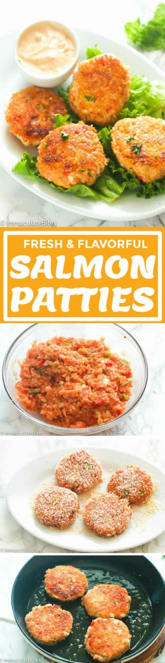 Salmon Patties - Immaculate Bites