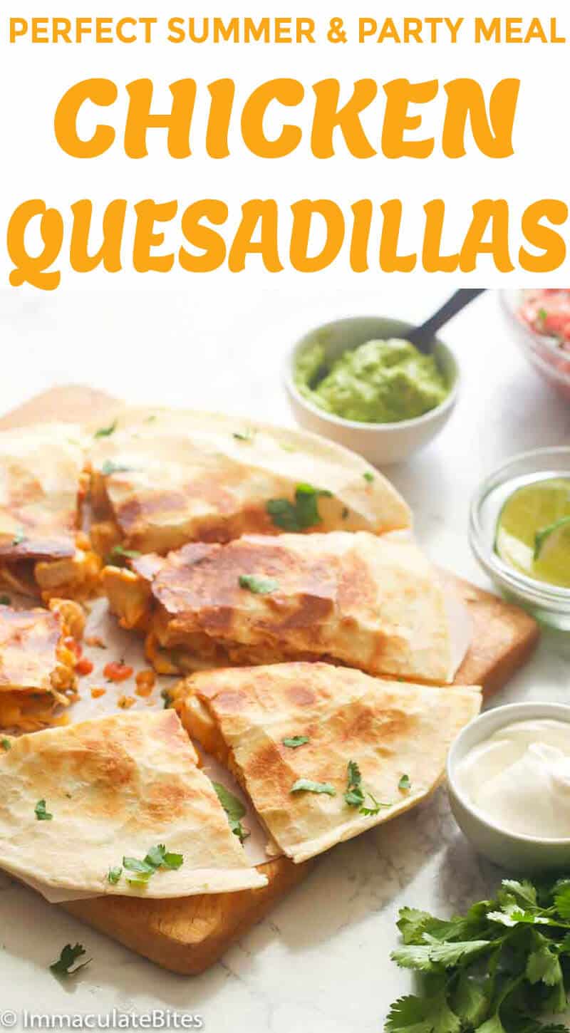 Chicken Quesadillas