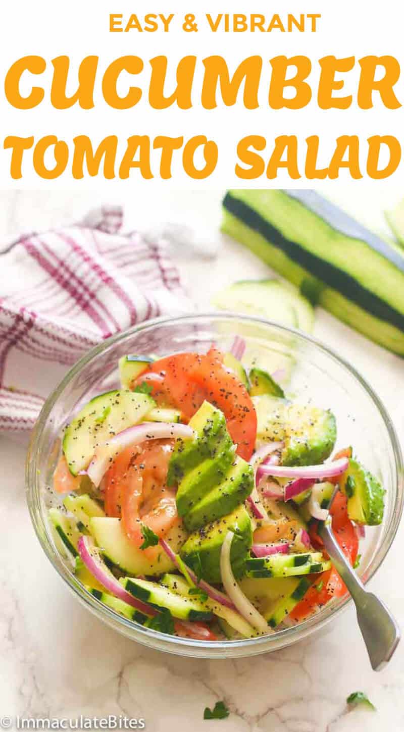 Cucumber Tomato Salad