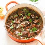 Pepperpot from Guyana ready to serve Christmas morning