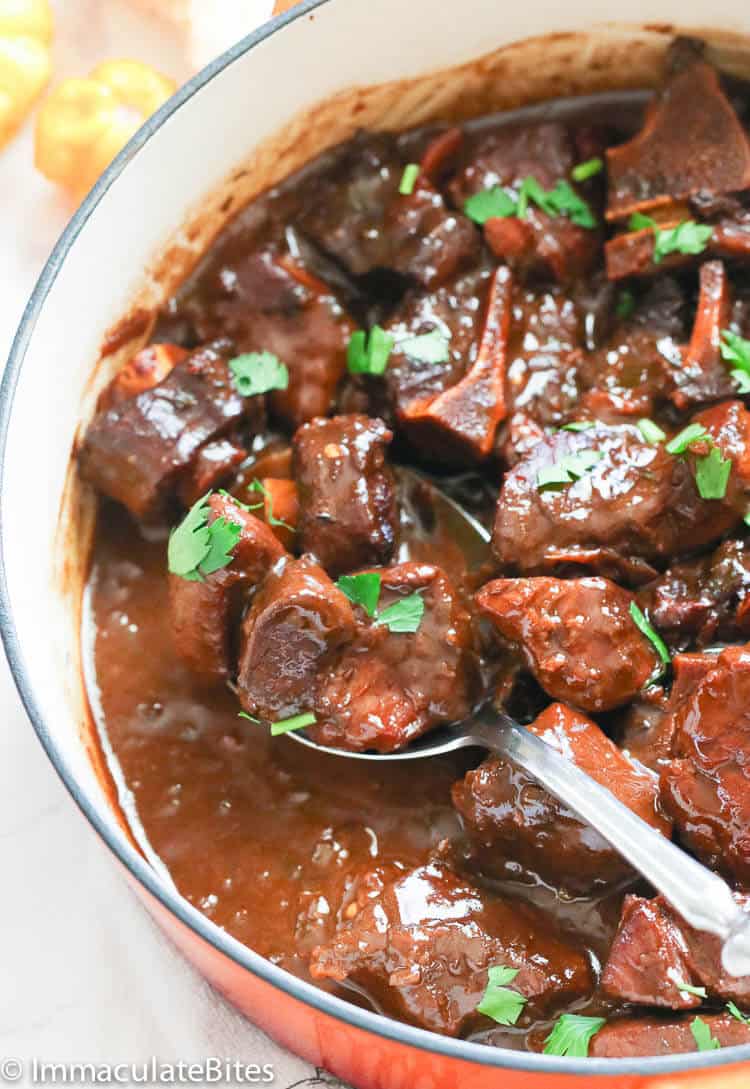 Serving up pepperpot for delicious Caribbean comfort food