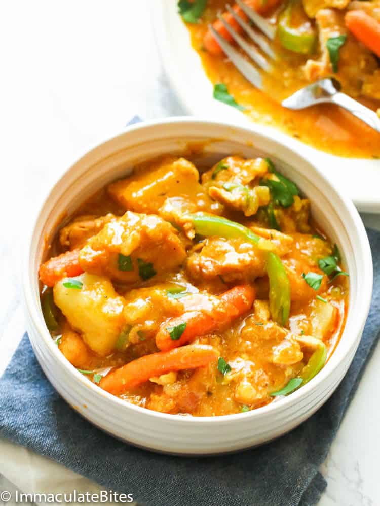 A Bowl of Easy Chicken Curry