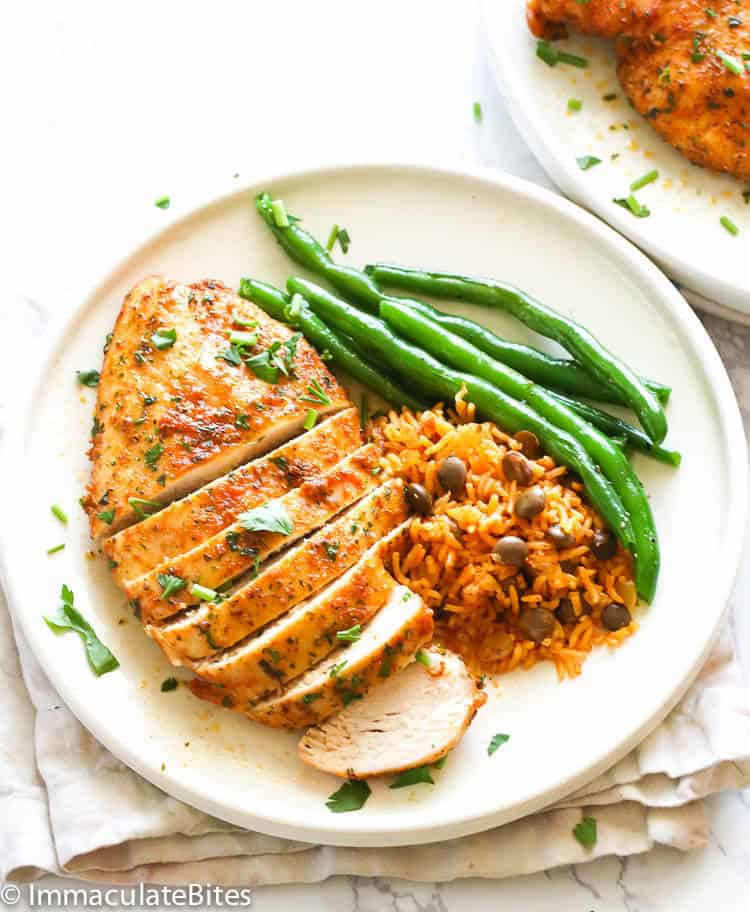 Oven Baked Chicken Breast Immaculate Bites
