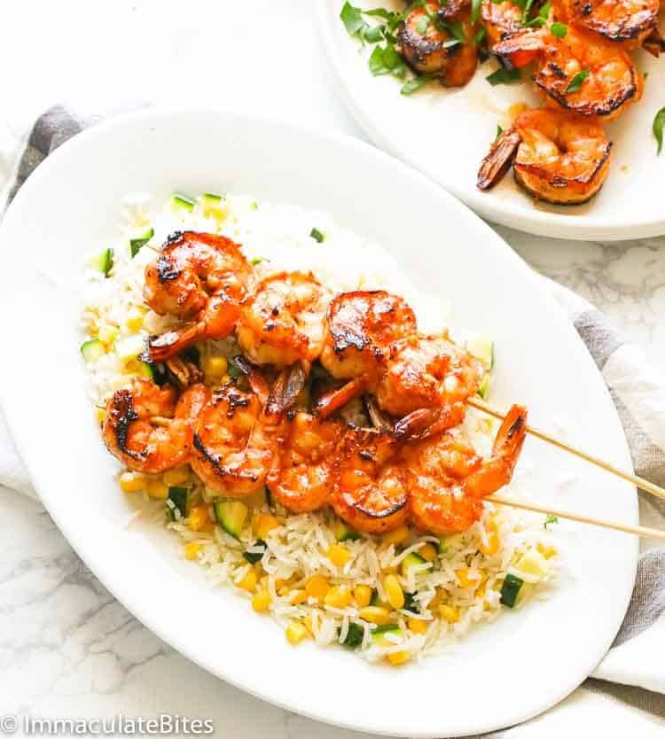 Marinated Grill Shrimps