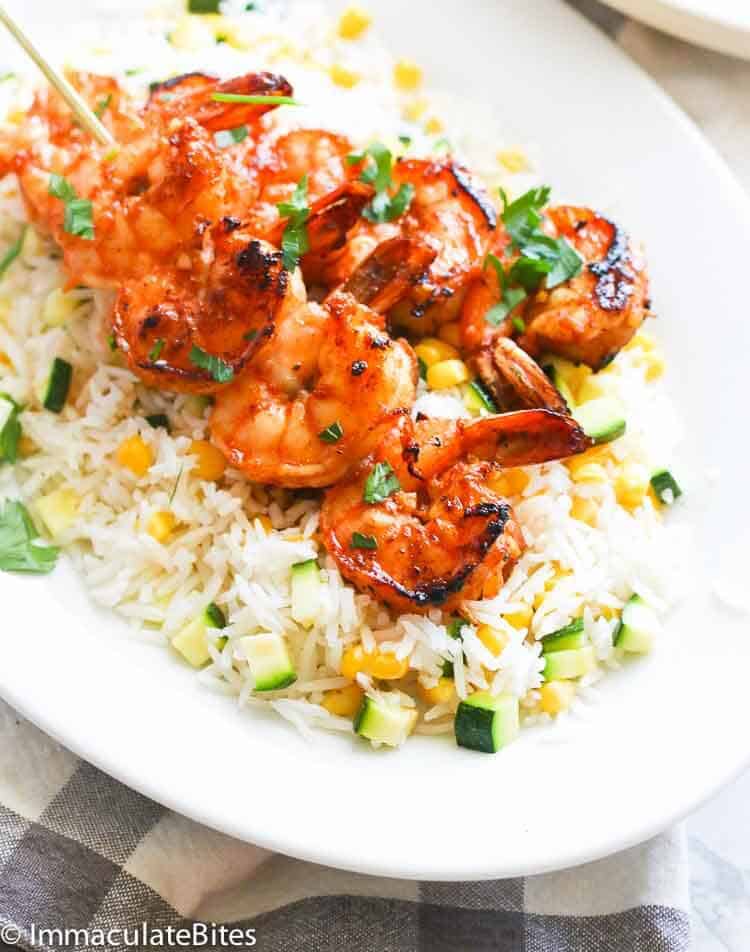 Marinated Grill Shrimps