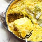Bobotie can be made with ground pork for a comfort food recipe