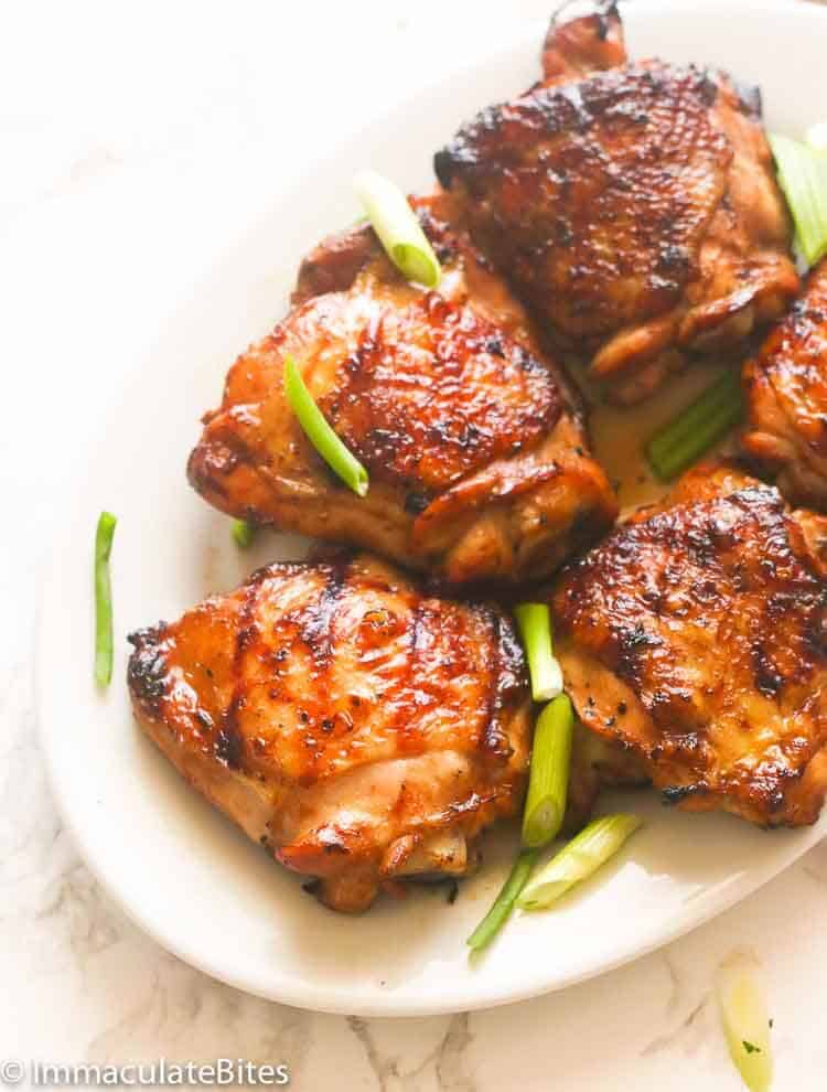Hawaiian Grilled Chicken Thighs