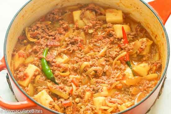 Ground Beef Curry