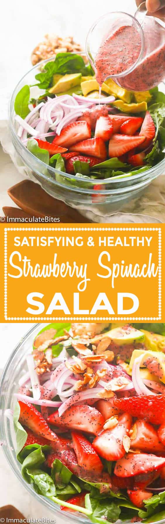 Strawberry Spinach Salad