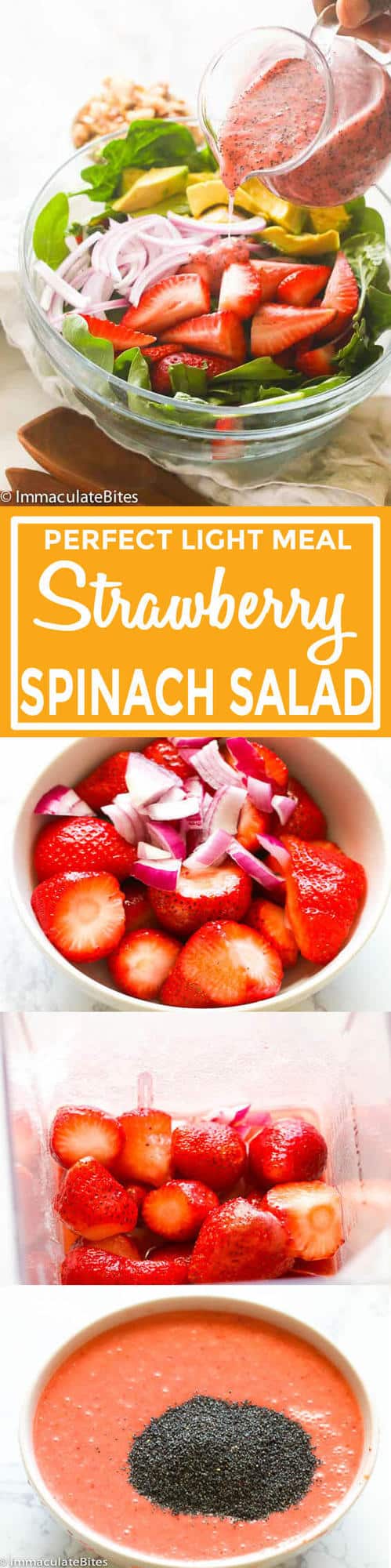 Strawberry Spinach Salad