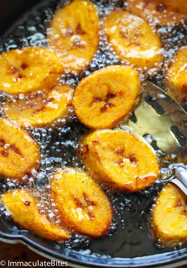 Fried Sweet Plantains - Immaculate Bites