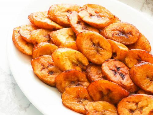 Fried Sweet Plantains - Immaculate Bites