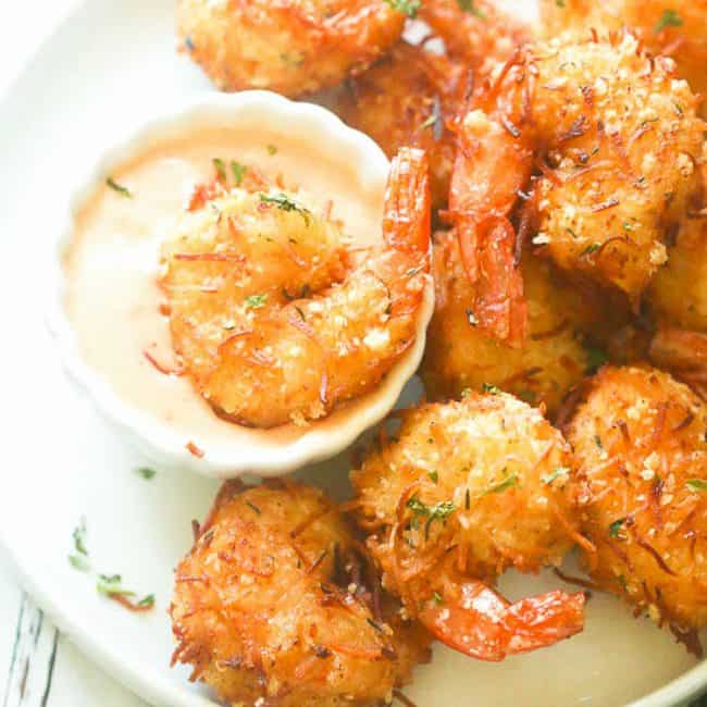 Crispy Baked Coconut Shrimp