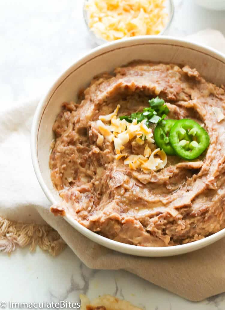 refried beans