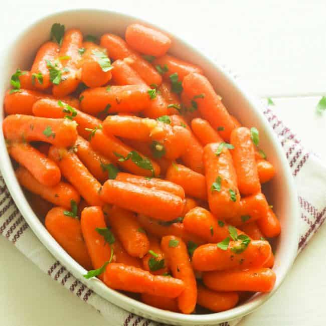 Honey Glazed Baby Carrots