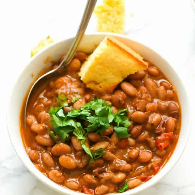 Insanely delicious Southern pinto beans