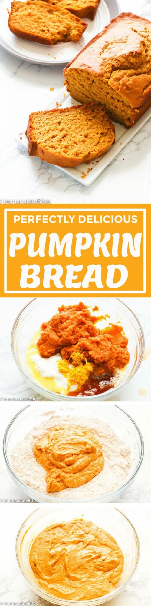 Pumpkin Bread Immaculate Bites Pumpkin Bread Immaculate Bites