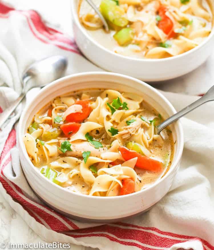 Homemade Chicken Noodle Soup