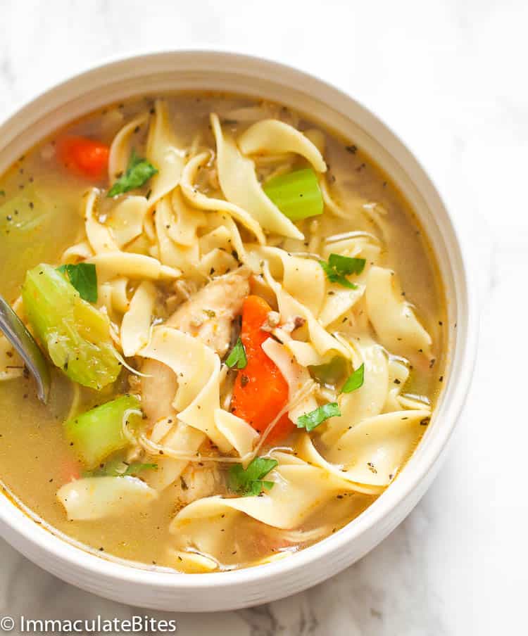 Homemade Chicken Noodle Soup