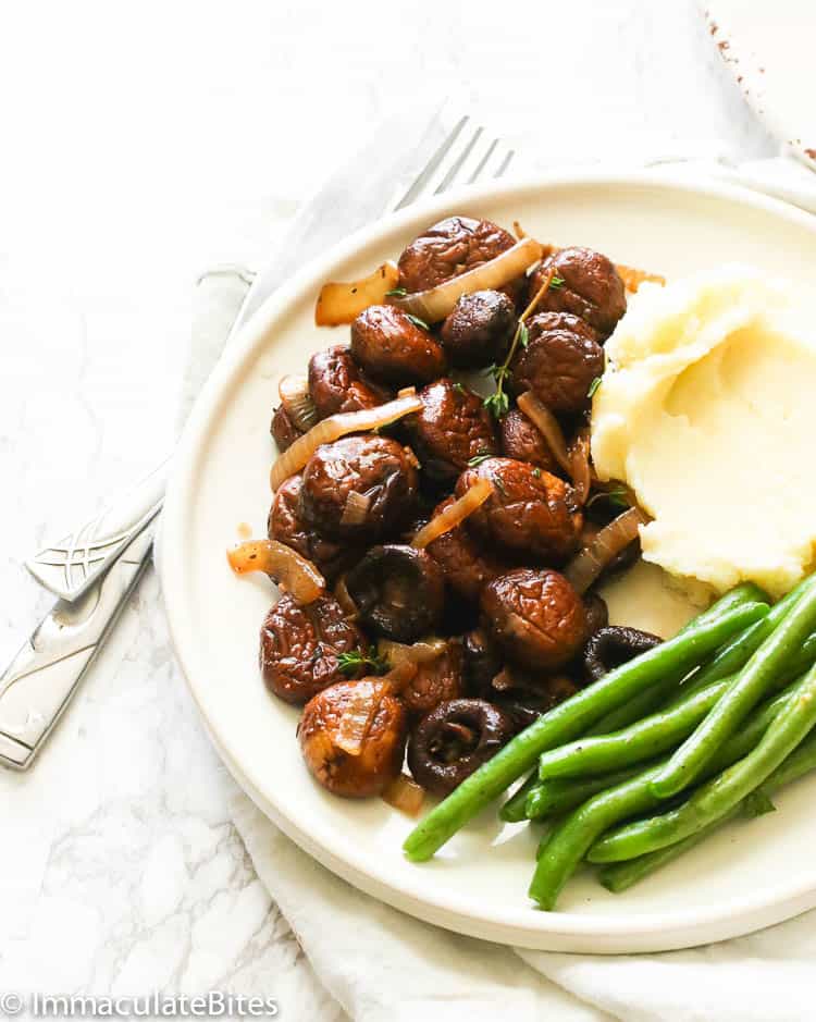 Sauteed mushroom recipe for Thanksgiving side dishes