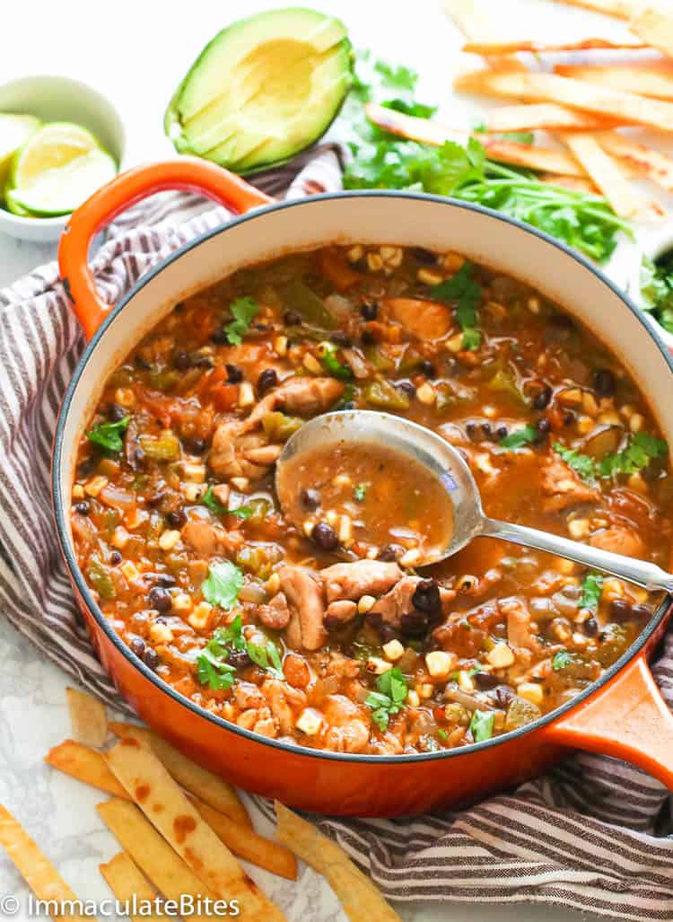 Chicken Tortillas Soup