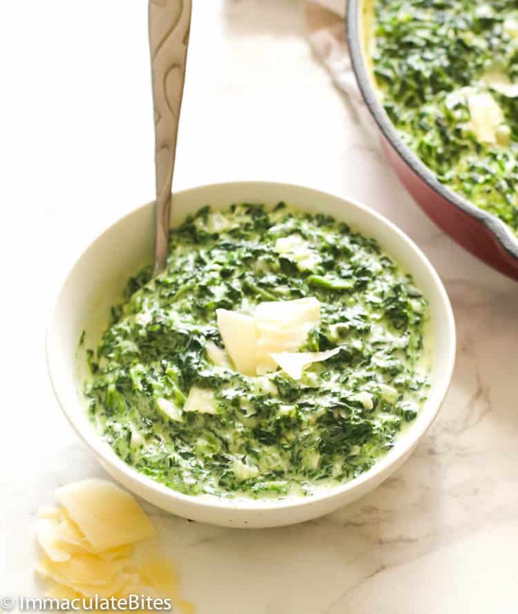 Creamed Spinach Recipe