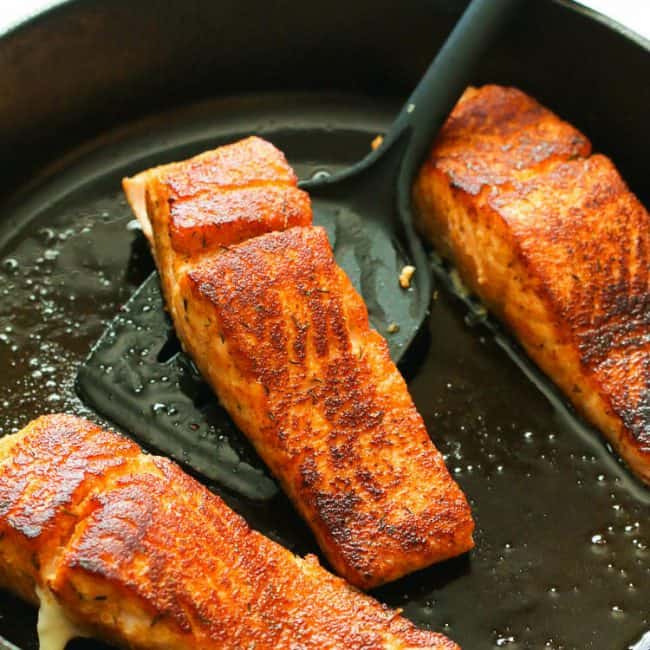Pan Seared Salmon Immaculate Bites