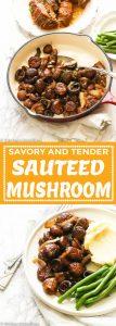 Sauteed Mushrooms - Immaculate Bites
