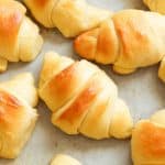 Homemade Crescent Rolls fresh from the oven
