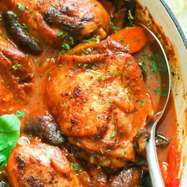 Chicken Cacciatore