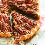 Sliced Pecan Pie