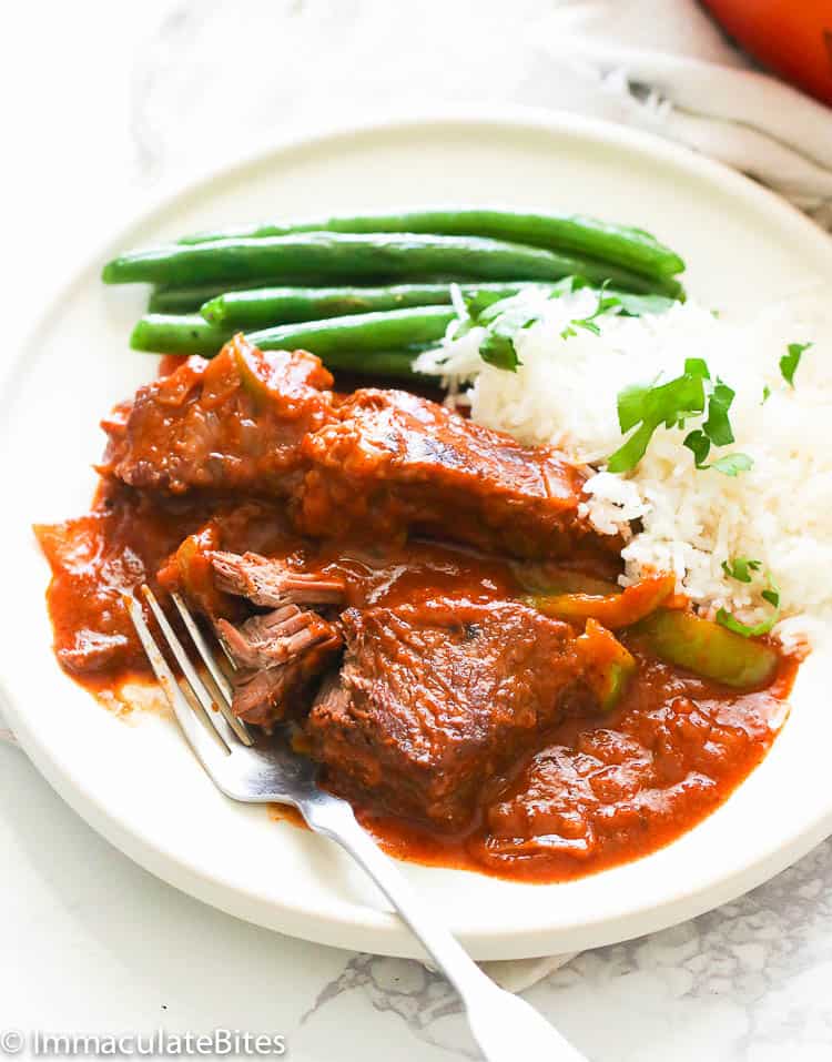 Cast Iron Chuck Steak - Mediterranean Latin Love Affair