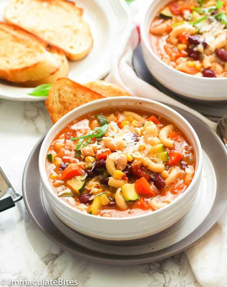 Minestrone with Navy Beans