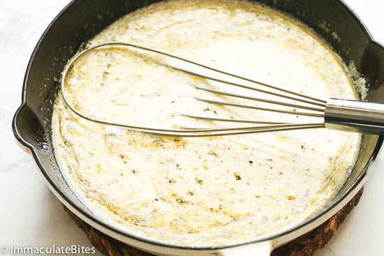 Homemade Alfredo Sauce