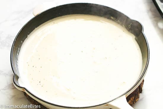 Homemade Alfredo Sauce