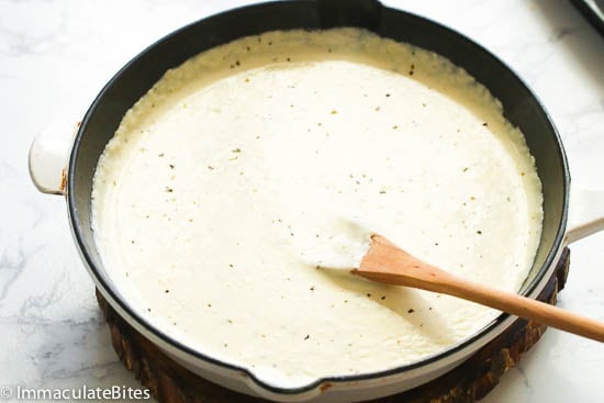 Homemade Alfredo Sauce