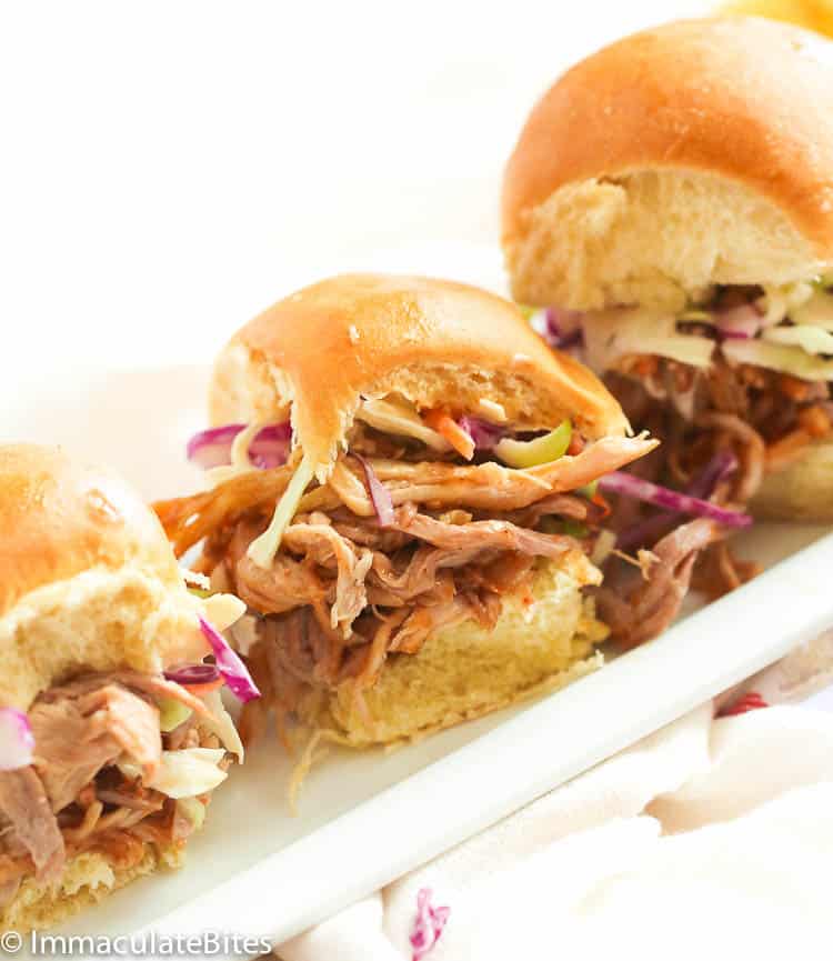 Brioche Buns Filled with Pulled Pork