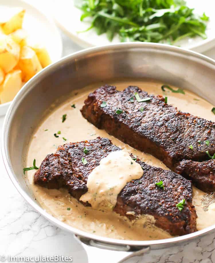 Steak au Poivre