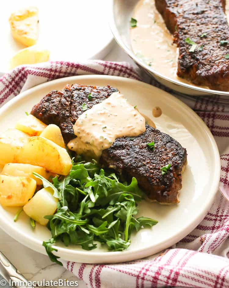 Steak au Poivre