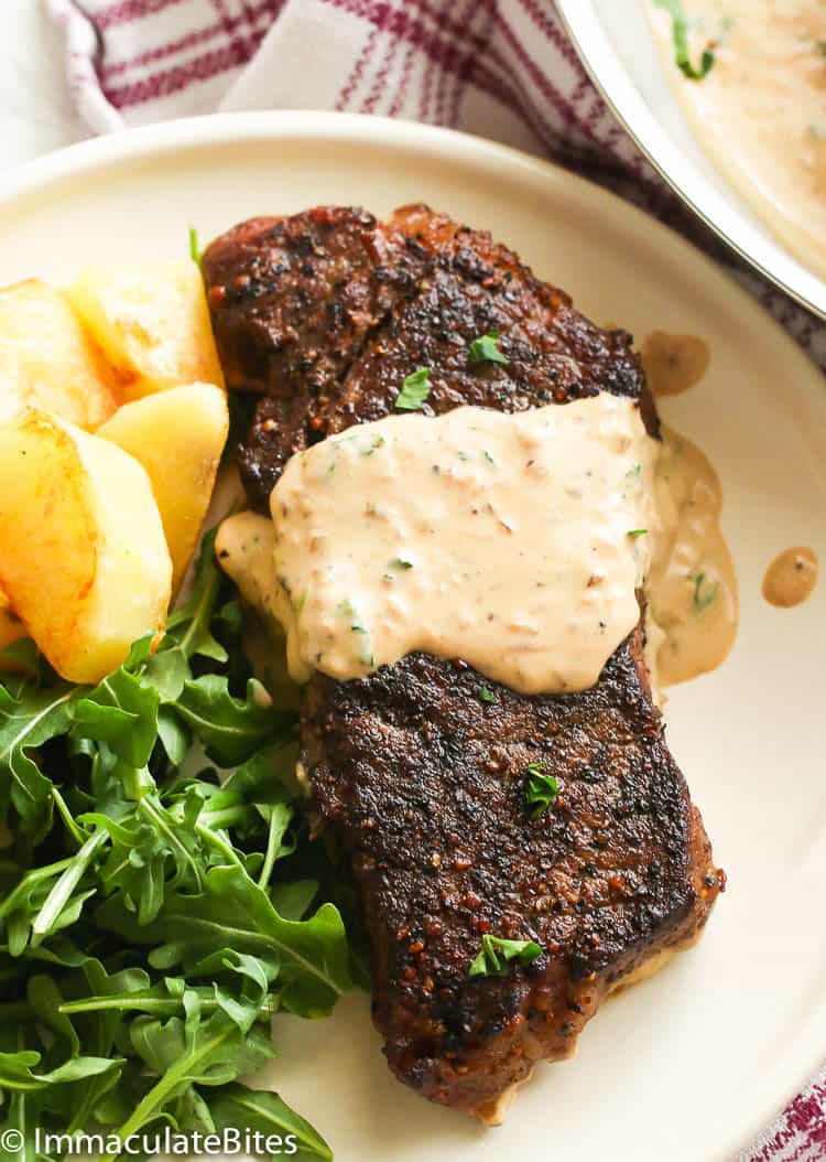 Steak au Poivre