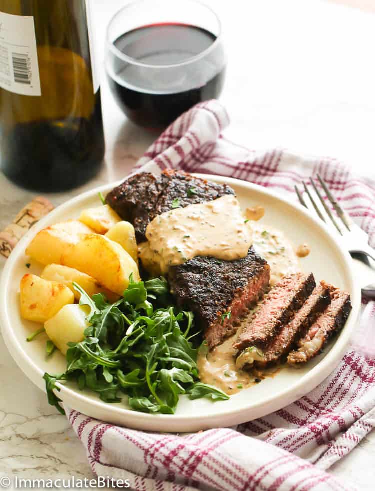 Steak au Poivre