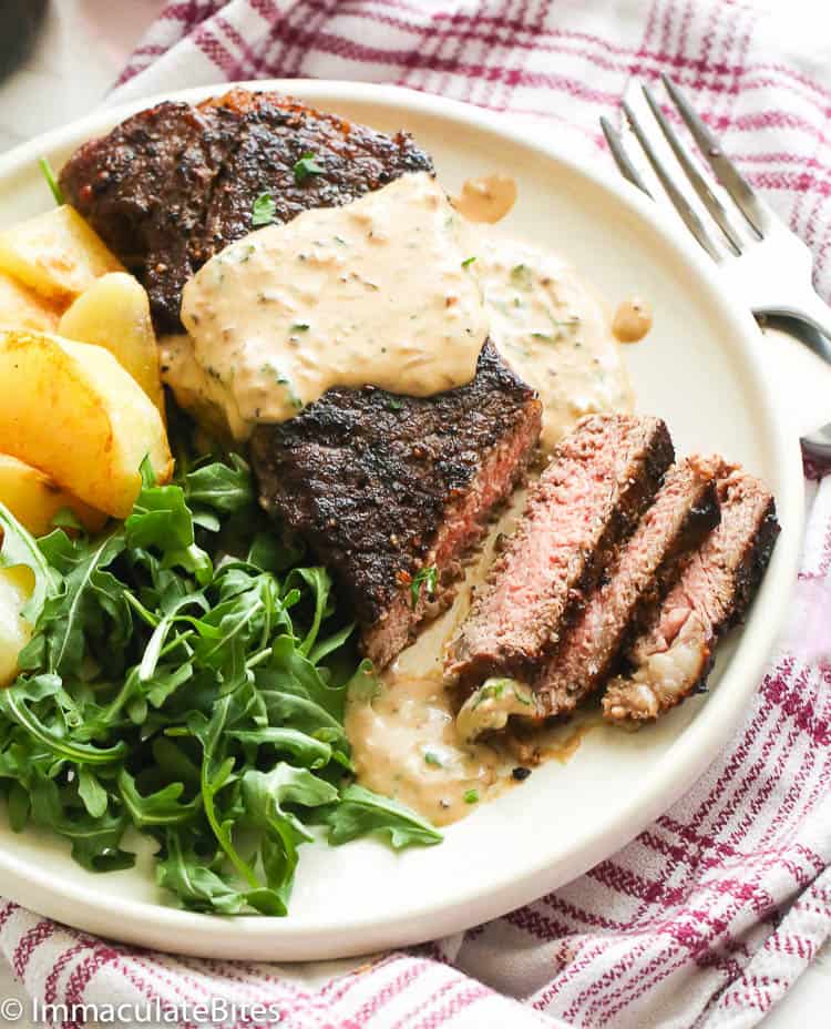 Steak au poivre