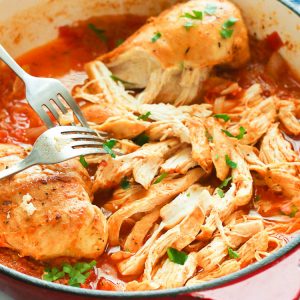 Shredded chicken