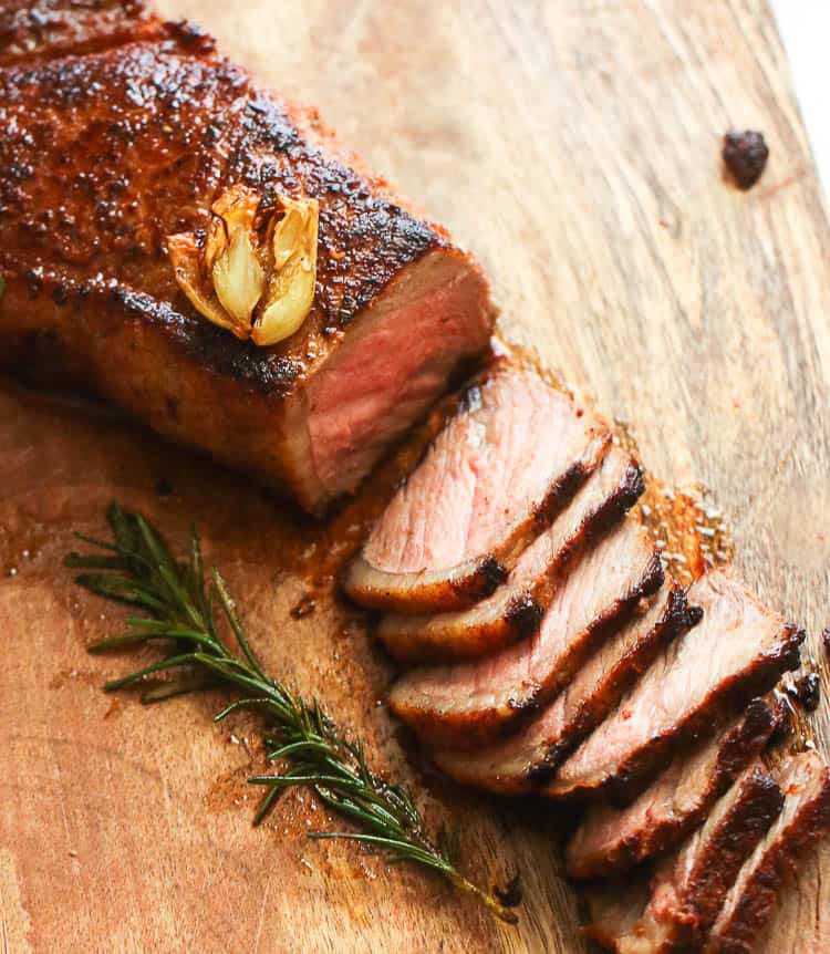 Oven-roasted steak