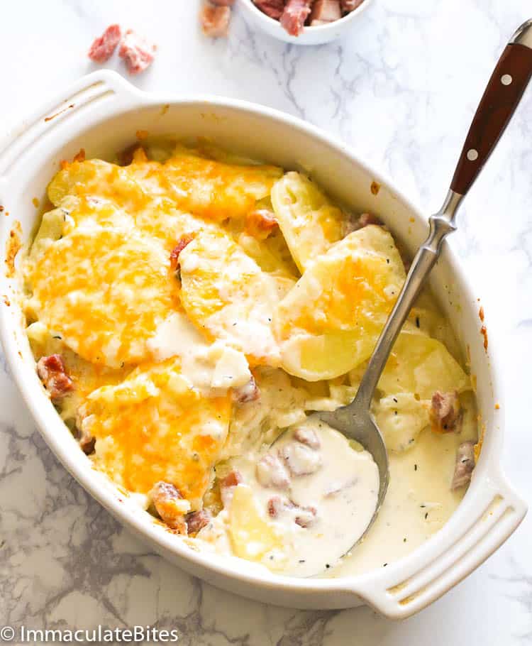 Scalloped Potatoes and Ham