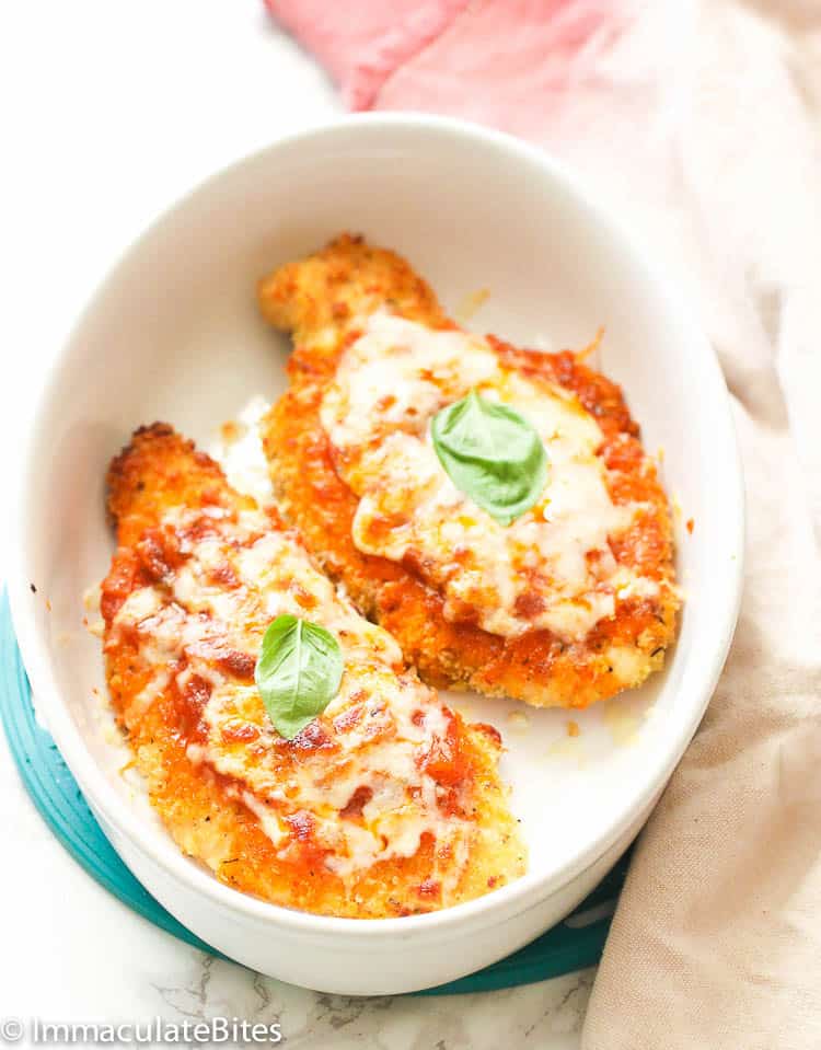 Chicken Parmesan Recipe - Immaculate Bites